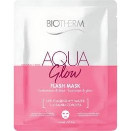Aqua glow flash mask