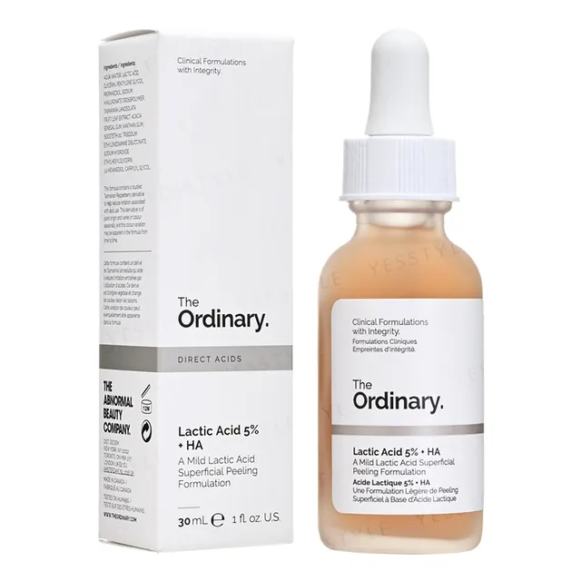 The Ordinary - Ácido Láctico Exfoliante Lactic Acid 5% + HA Peeling