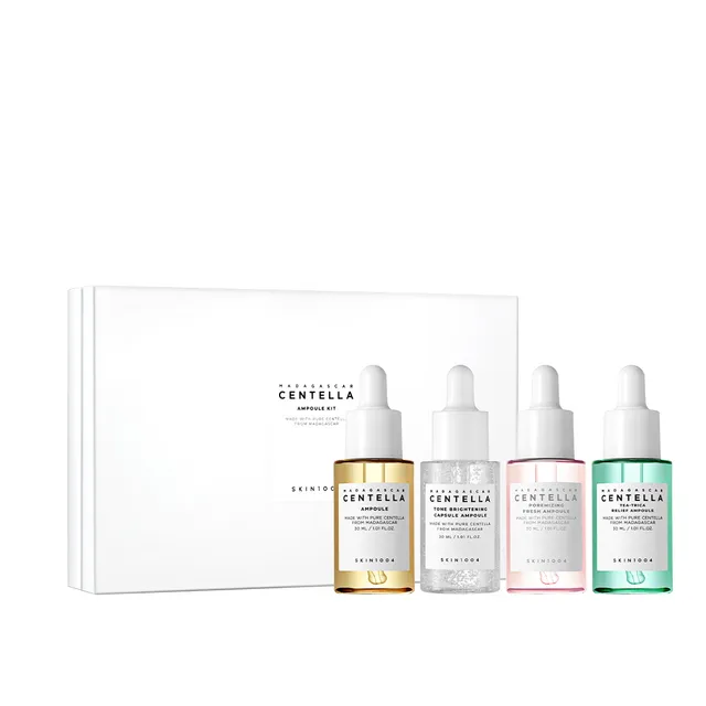 SKIN 1004 - Kit de Ampollas de Centella Madagascar Centella Ampoule Kit