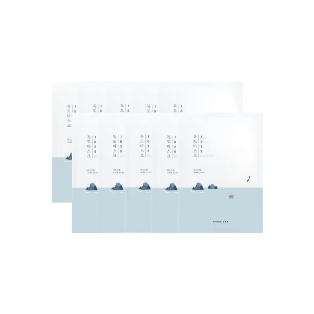 ROUND LAB - Set de Mascarillas 1025 Dokdo Hydrating Water Gel Mask Set