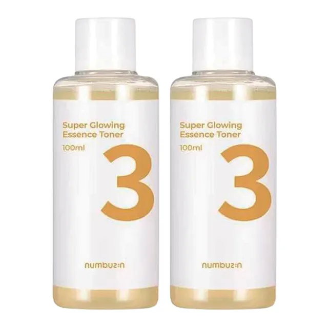 numbuzin - No. 3 Super Glowing Essence Toner Mini Bundle Set