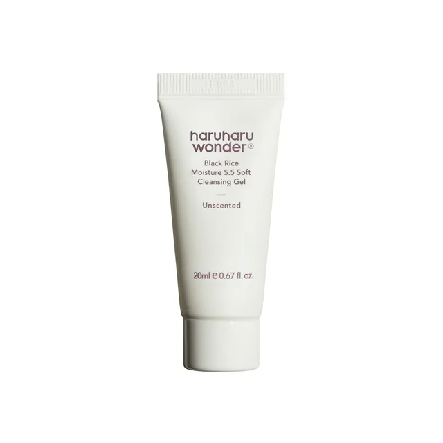 haruharu wonder - Limpiador en Gel Black Rice Moisture 5.5 Soft Cleansing Gel Mini