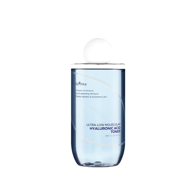 Isntree - Tónico de Ácido Hialurónico Ultra-Low Molecular Hyaluronic Acid Toner