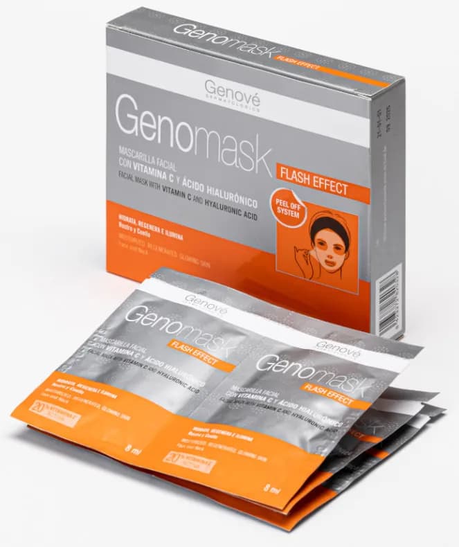 Genomask Mascarilla Facial con Vitamina C 8ml x 6monodosis