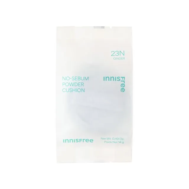 innisfree - No-Sebum Powder Cushion Refill Only - 5 Colors