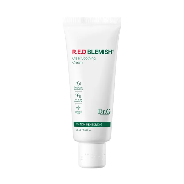 Dr.G - Crema Facial Reparadora R.E.D Blemish Clear Soothing Cream Tube Type