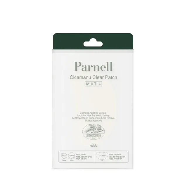Parnell - Parches para Acné Cicamanu Clear Patch Kit Multi