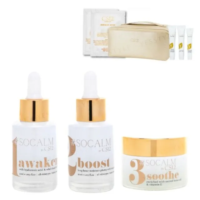 CS12 - SOCALM Soothing & Radiant Set