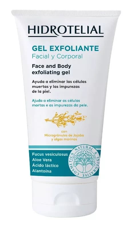 Hidrotelial Gel Limpiador Exfoliante Facial y Corporal 200ml