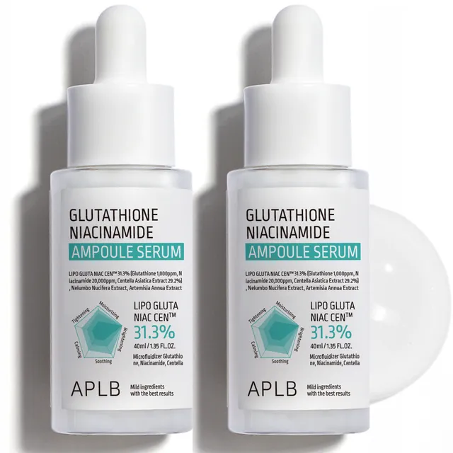 APLB - Ampolla Facial Glutathione Niacinamide Ampoule Serum Set
