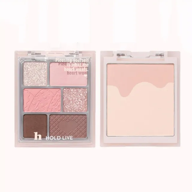 HOLD LIVE - 2 in 1 Eyeshadow & Blusher Palette - H02