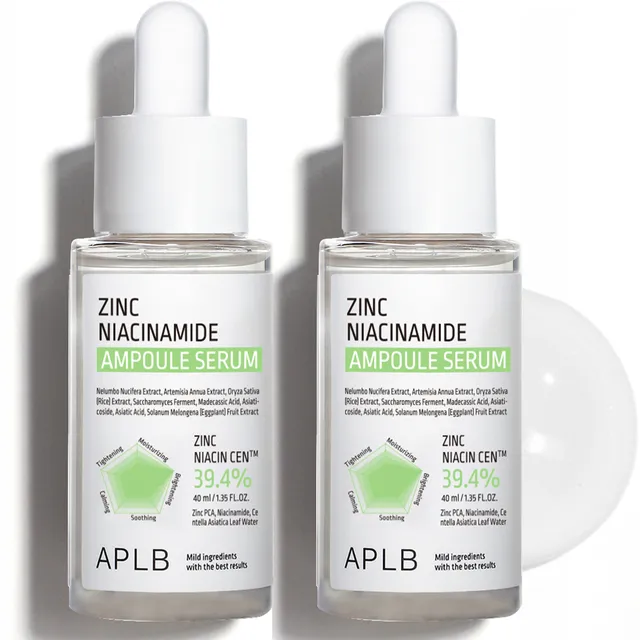 APLB - Set de Ampolla Sérum Zinc Niacinamide Ampoule Serum Set