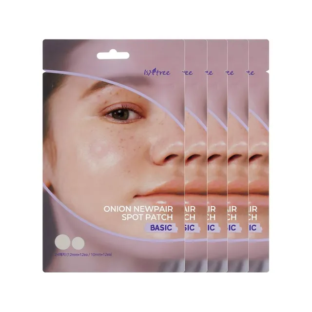 Isntree - Combo de Parches para Acné Onion Newpair Spot Patch Basic Bundle Set