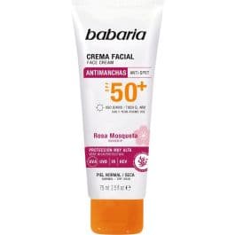 Crema Facial Antimanchas Rosa Mosqueta SPF 50+