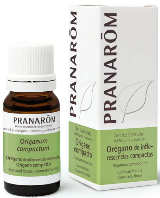 Pranarom Aceite Esencial Orégano de Inflorescencias Compactas BIO 10ml