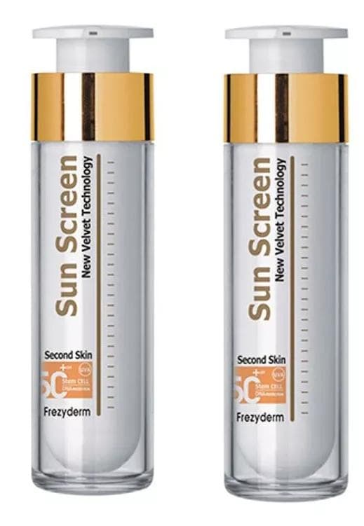 Frezyderm Sun Screen Velvet Face SPF50 Duplo 2x50ml
