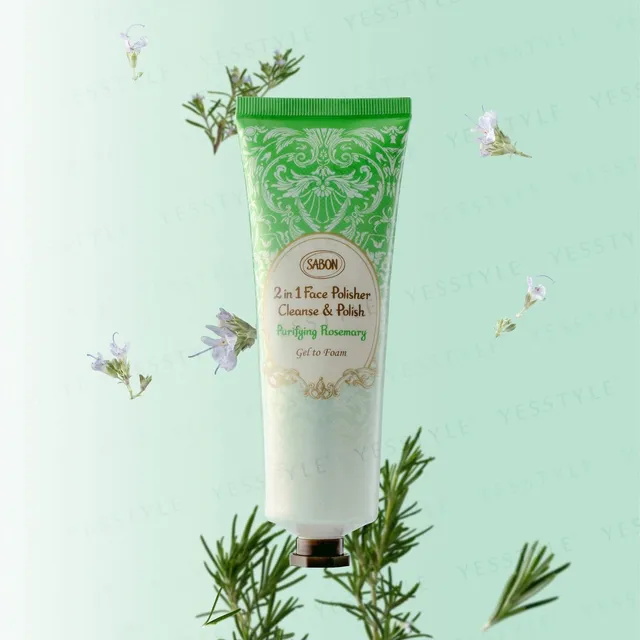Sabon - 2 in 1 Face Polisher Cleanse & Polish Purifying Rosemary
