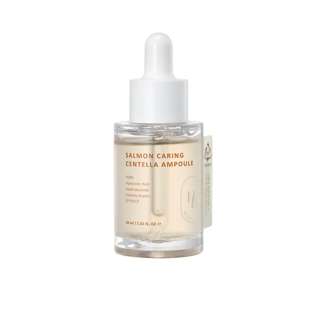 HEVEBLUE - Ampolla Facial Salmon Caring Centella Ampoule