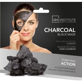 Mascarilla charcoal black mask purifying action