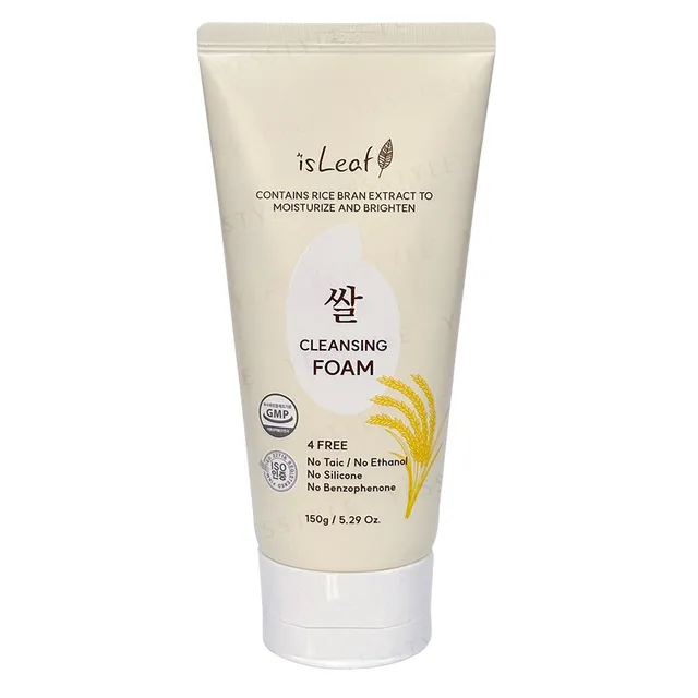 isLeaf - Rice Bran Cleansing Foam