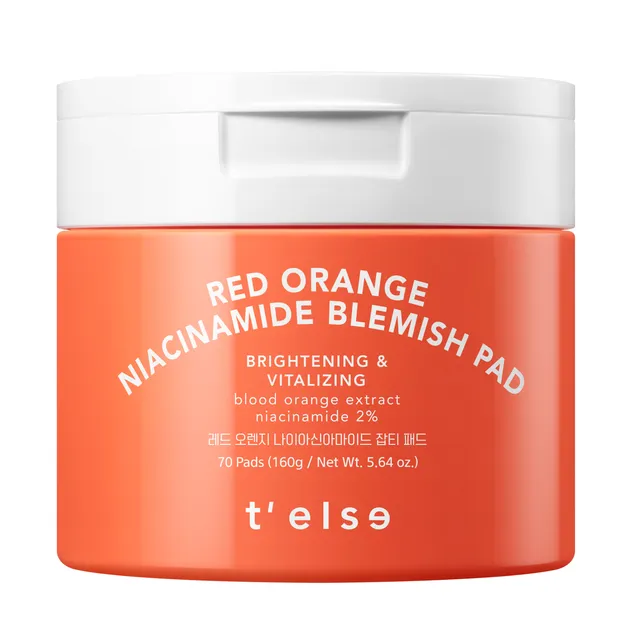 Realbarrier - T'else Red Orange Niacinamide Blemish Pad