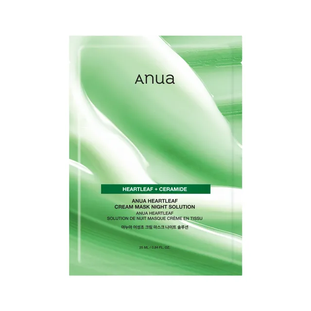 Anua - Heartleaf Cream Mask Night Solution Mask