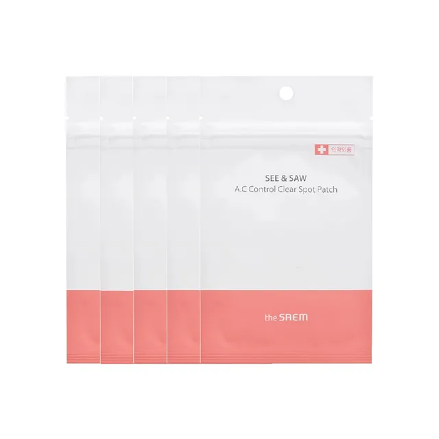 The Saem - Combo de Parches para Acné See & Saw A.C Control Clear Spot Patch Bundle Set