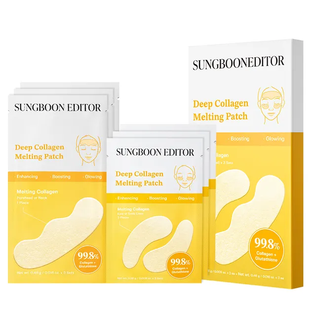 SUNGBOON EDITOR - Set de Parches con Colágeno Deep Collagen Melting Patch Set