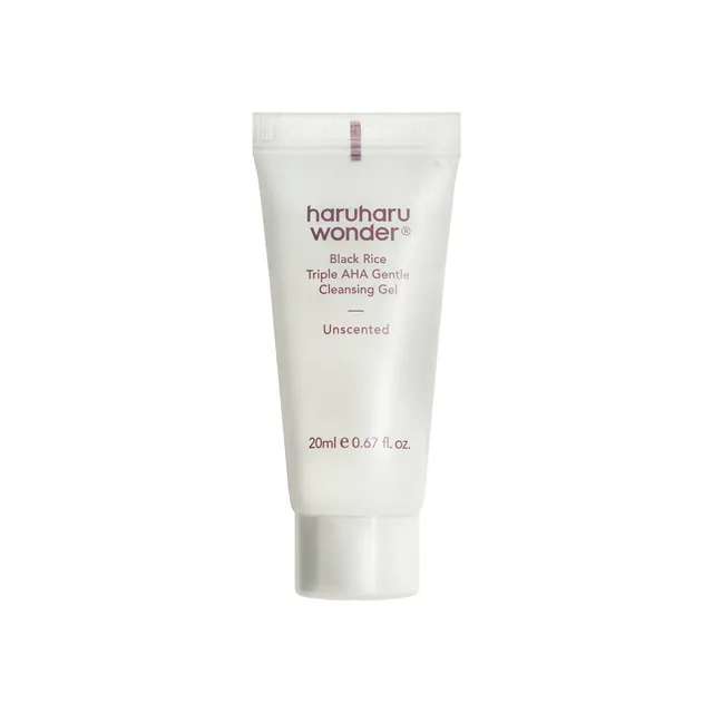 haruharu wonder - Limpiador en Gel Black Rice Triple AHA Gentle Cleansing Gel Mini