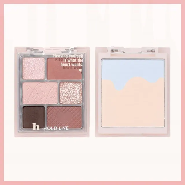 HOLD LIVE - 2 in 1 Eyeshadow & Blusher Palette - H04
