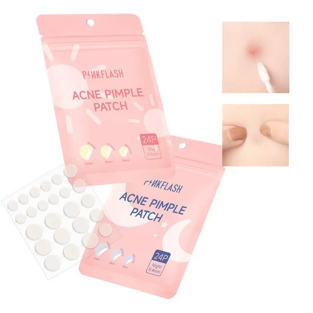 PINKFLASH - Parches para Imperfecciones Acne Pimple Patch-Day & Night