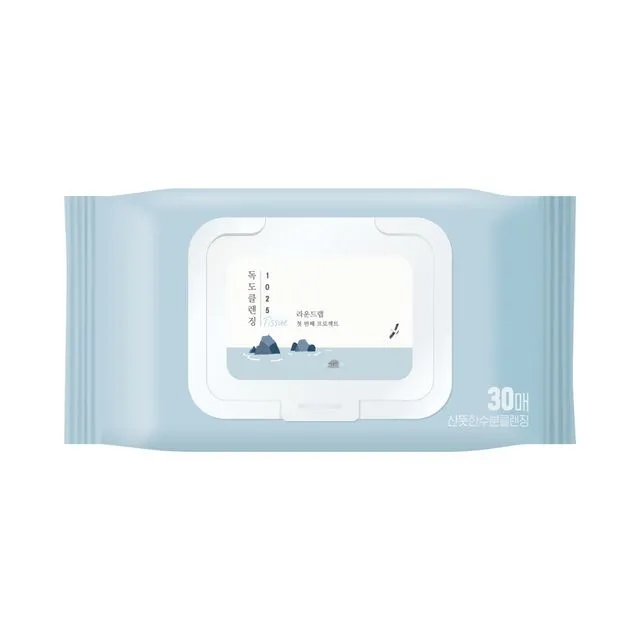 ROUND LAB - Toallitas Limpiadoras 1025 Dokdo Cleansing Tissue