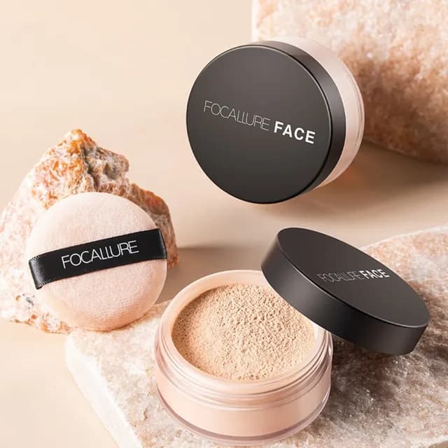 FOCALLURE - Invisible Finish Loose Setting Powder - 3 Colors