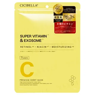 CICIBELLA - Premium Sheet Mask Super Vitamin & Exosome