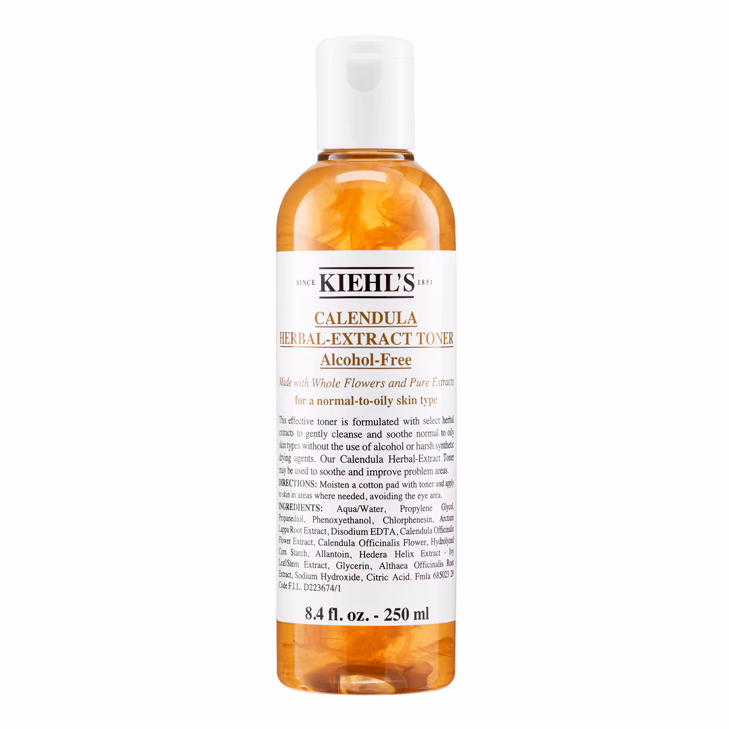 Calendula Herbal Extract Alcohol-Free Toner Calendula - Tónico de Caléndula