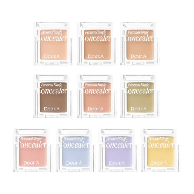 Dear.A - Corrector Personal Single Concealer - 8 Colores