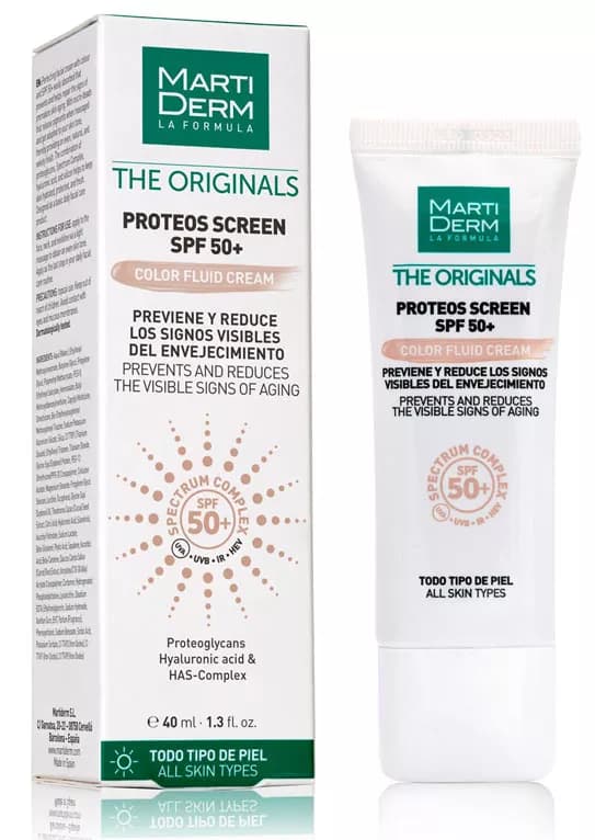 MartiDerm The Originals Proteos Screen SPF 50+ Color Fluid Cream 40ml