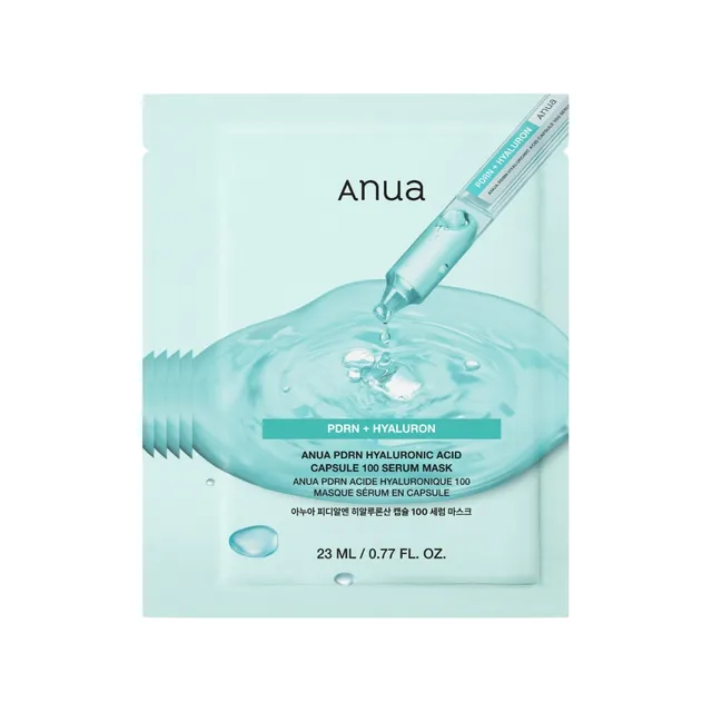 Anua - PDRN Hyaluronic Acid Capsule 100 Serum Mask Bundle Set