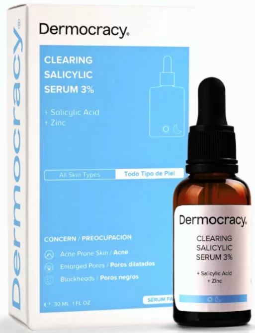Dermocracy 2% Ácido Salicílico + 1% Zinc 30 ml