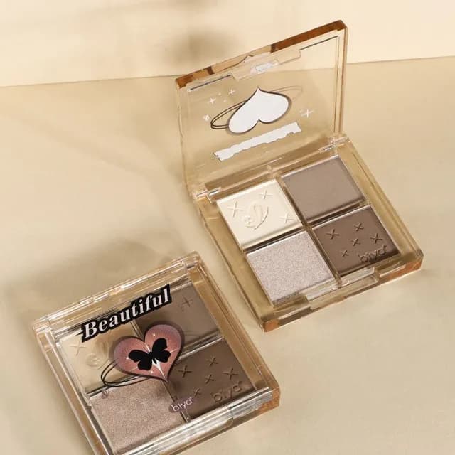 biya - Natural Shaping 3D Highlight & Contouring Palette - 2 Types