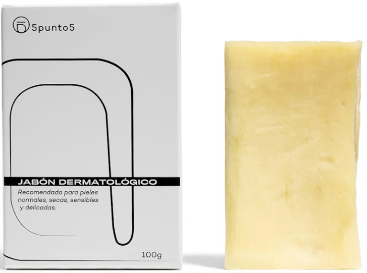 5punto5 Jabón Dermatológico 100 gr