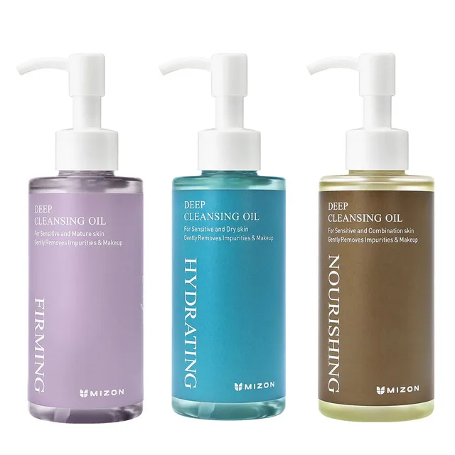 MIZON - Deep Cleansing Oil - 3 Types