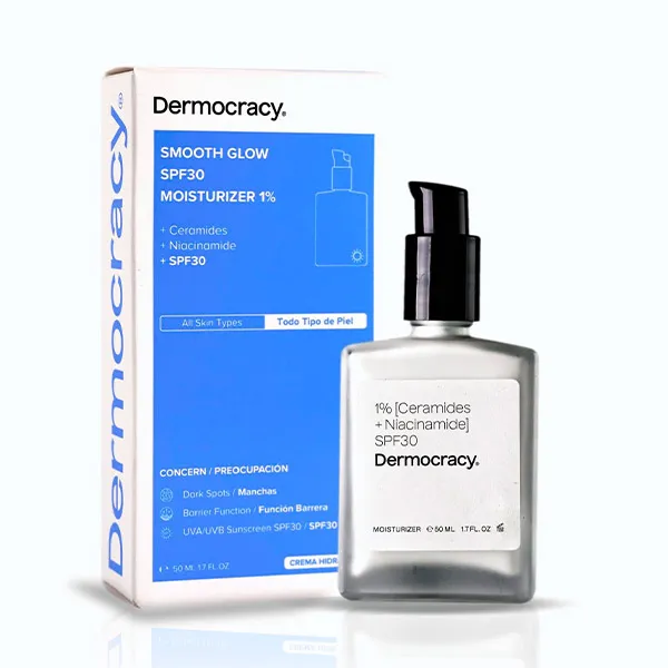 Smooth Glow Spf30 Moisturizer 1% | 30ML