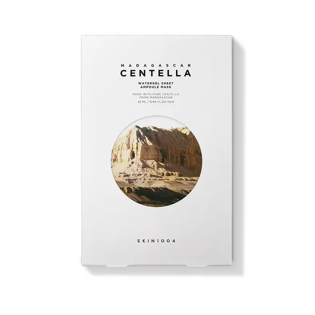 SKIN 1004 - Ampolla Facial Madagascar Centella Watergel Sheet Ampoule Mask Set