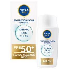 Sun Derma Skin Clear Fluido Acabado Seco SPF50 +