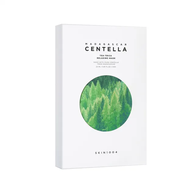 SKIN 1004 - Set de Mascarilla Facial Madagascar Centella Tea-Trica Relaxing Mask Set