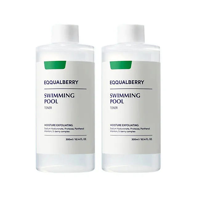 EQQUALBERRY - Swimming Pool Daily Facial Toner 300ml Bundle Set