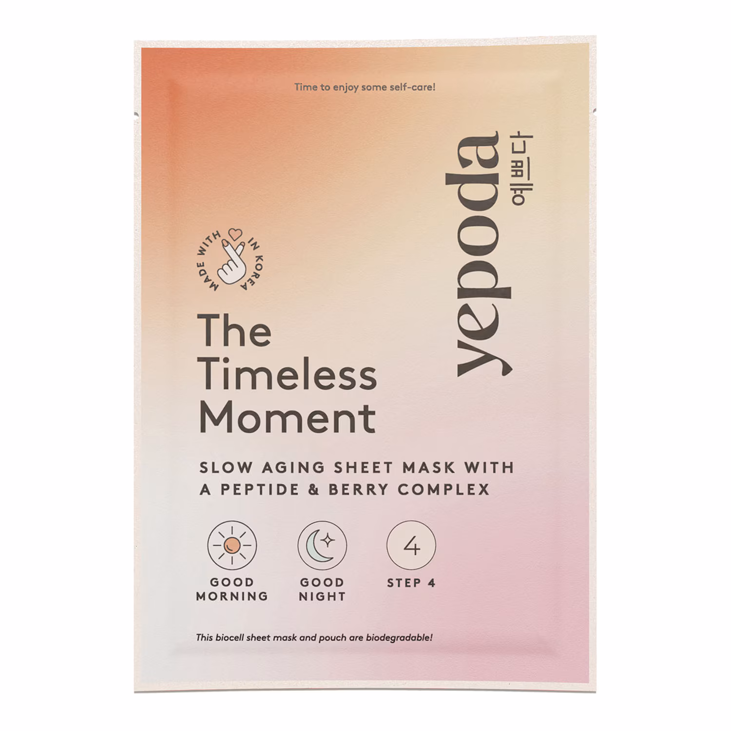 The Timeless Moment – ​​Mascarilla antiedad con complejo de péptidos y bayas