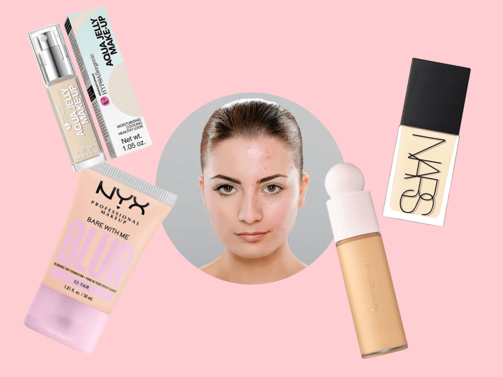 Maquillaje no comedogénico: TOP 4 bases de maquillaje para acné